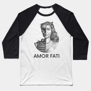 AMOR FATI. Love Your Fate. Stoic Wisdom. Baseball T-Shirt